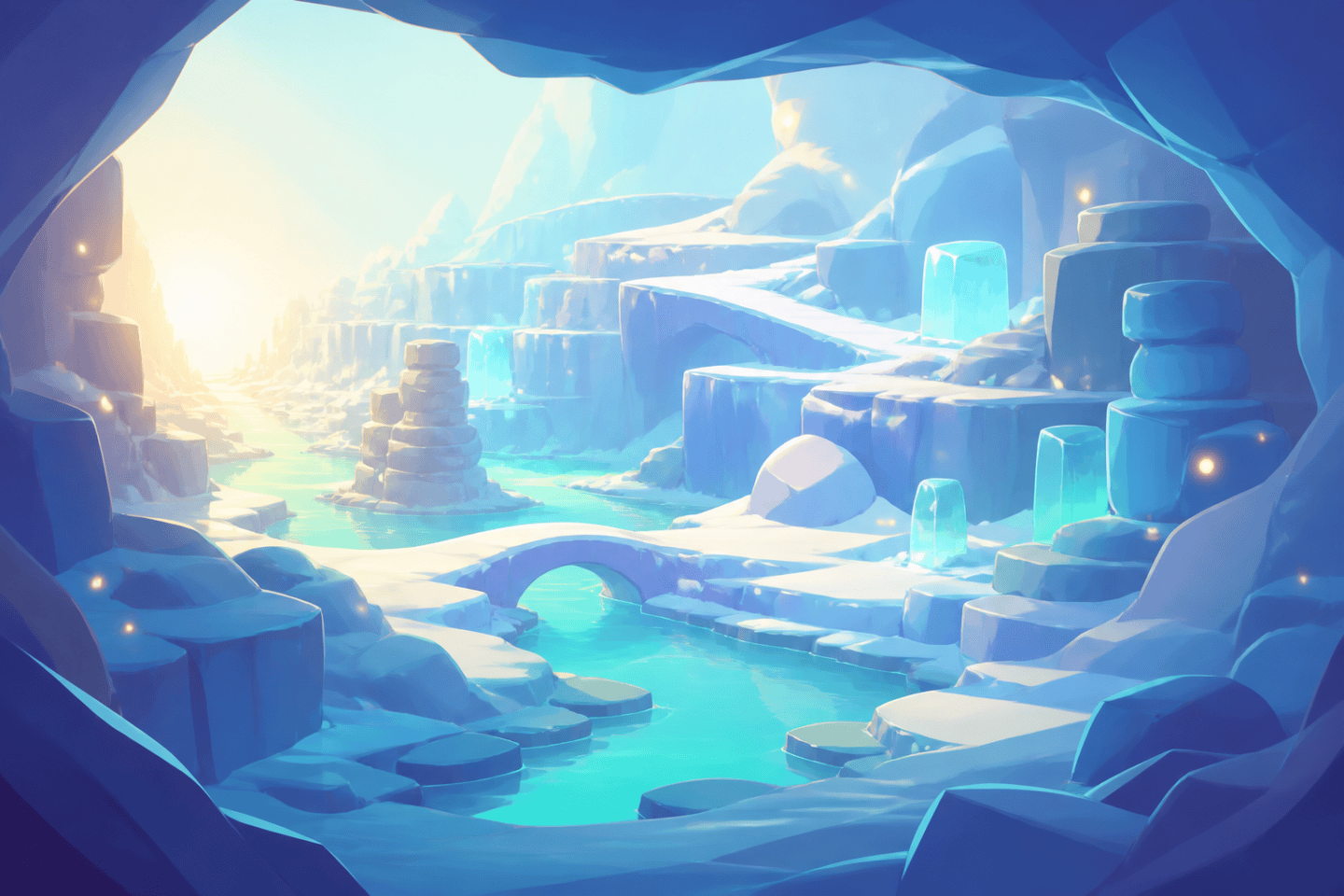 Liam and the Snow Monster — illustration from The Adventures of Liam